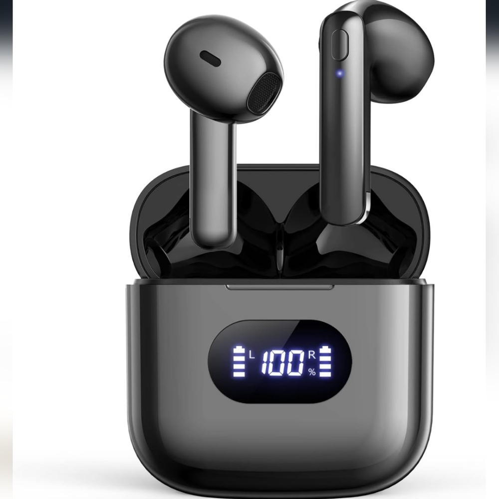 Wireless Earbuds Bluetooth 5.3 Headphones 40Hrs Playback Bass Sound Ear Buds wit